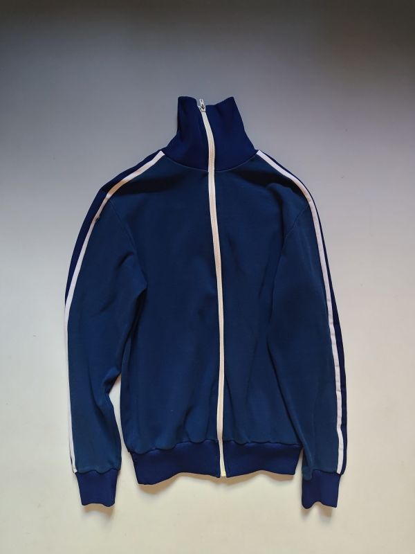 Vintage 70s 2 lines zip sweater