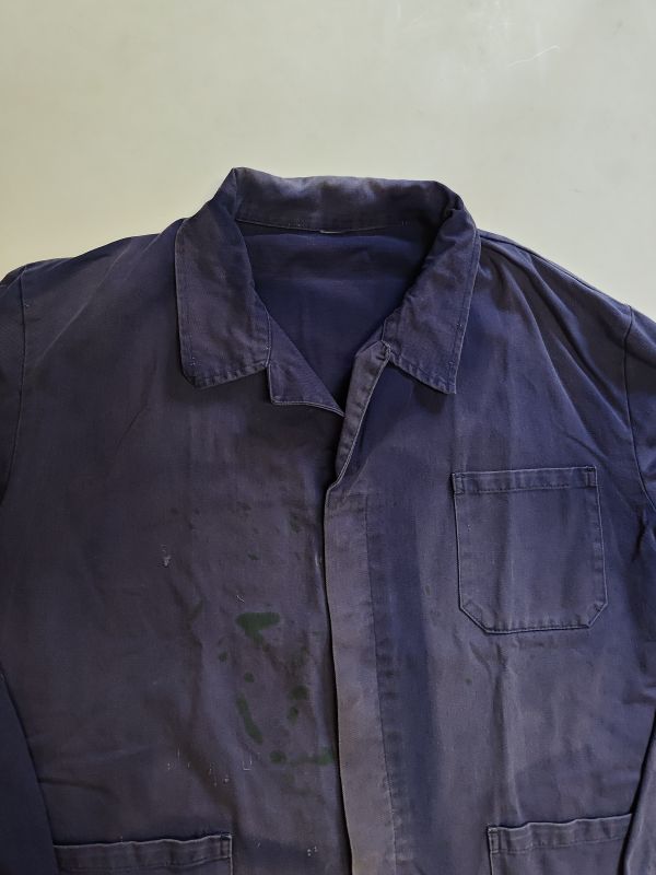 Workwear 80's Faded with some green signs and 2 missing buttons