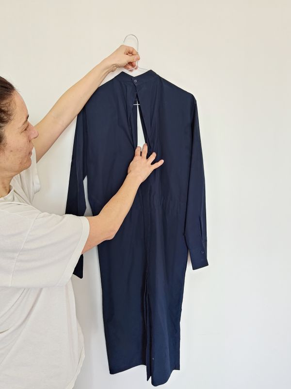 Jil Sander Blue dress with back zip
